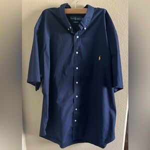 Polo by Ralph Lauren Men's Navy Blue Shirt 3XB